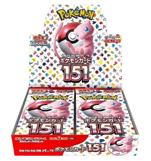 Pokemon TCG - Scarlet & Violet - 151 (SV2a) - Booster Box (Giapponese)