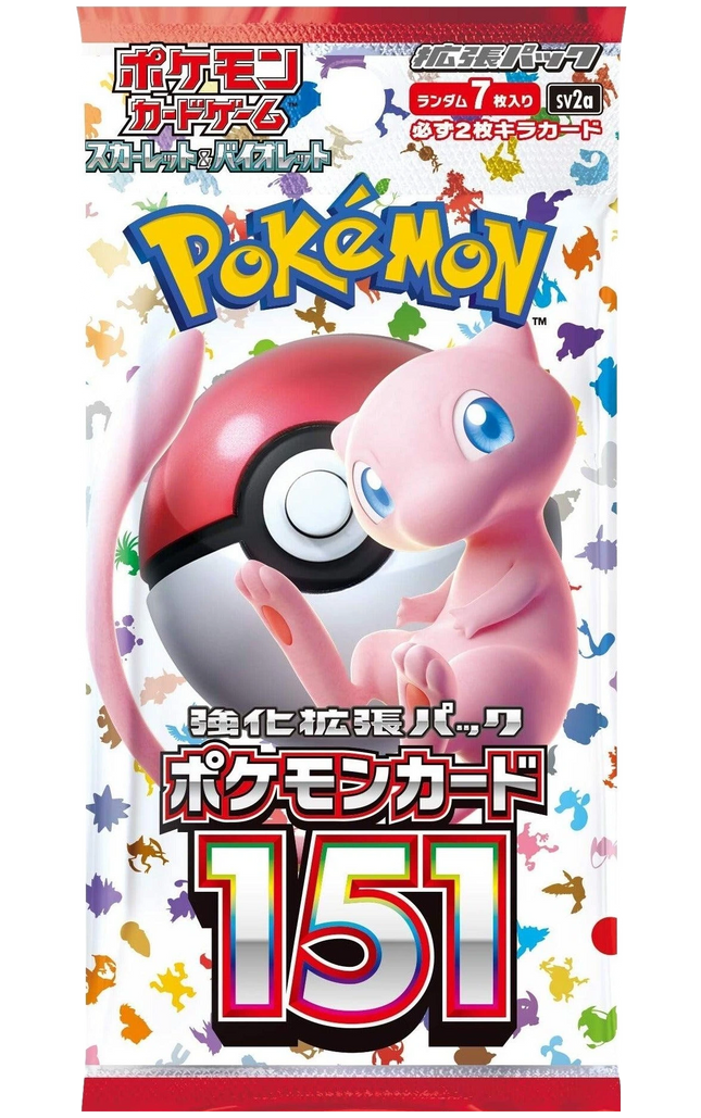 Pokemon TCG - Scarlet & Violet - 151 (SV2a) - Booster Pack (Giapponese)