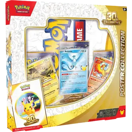 Pokemon TCG - 30th Celebration - Poster Collection (Inglese)