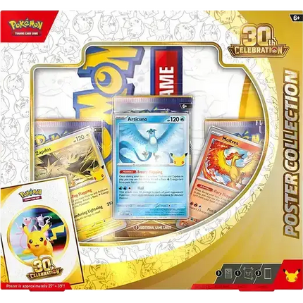 Pokemon TCG - 30th Celebration - Poster Collection (Inglese)