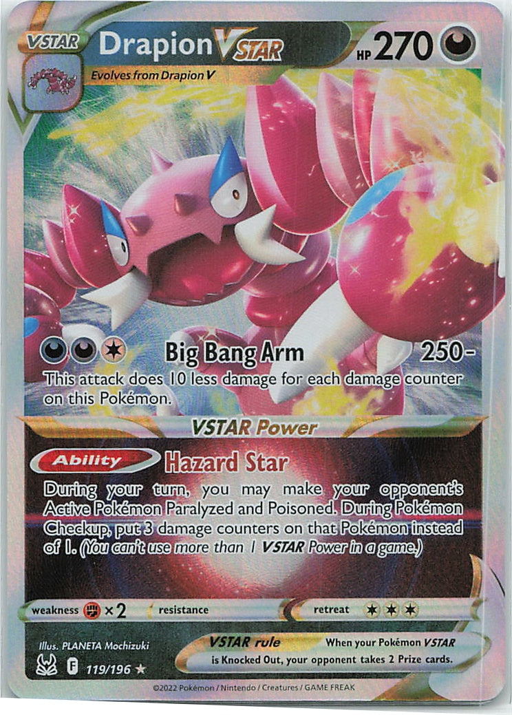 Drapion VSTAR (Lost Origin) 119/196 [Near Mint]