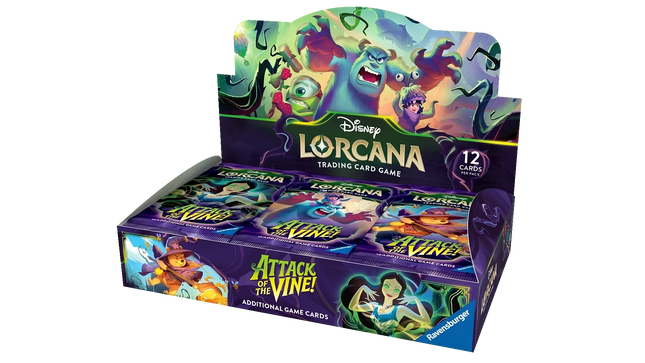 Disney Lorcana - Attack of the Vine! (Set 13) - Booster Box (Inglese)