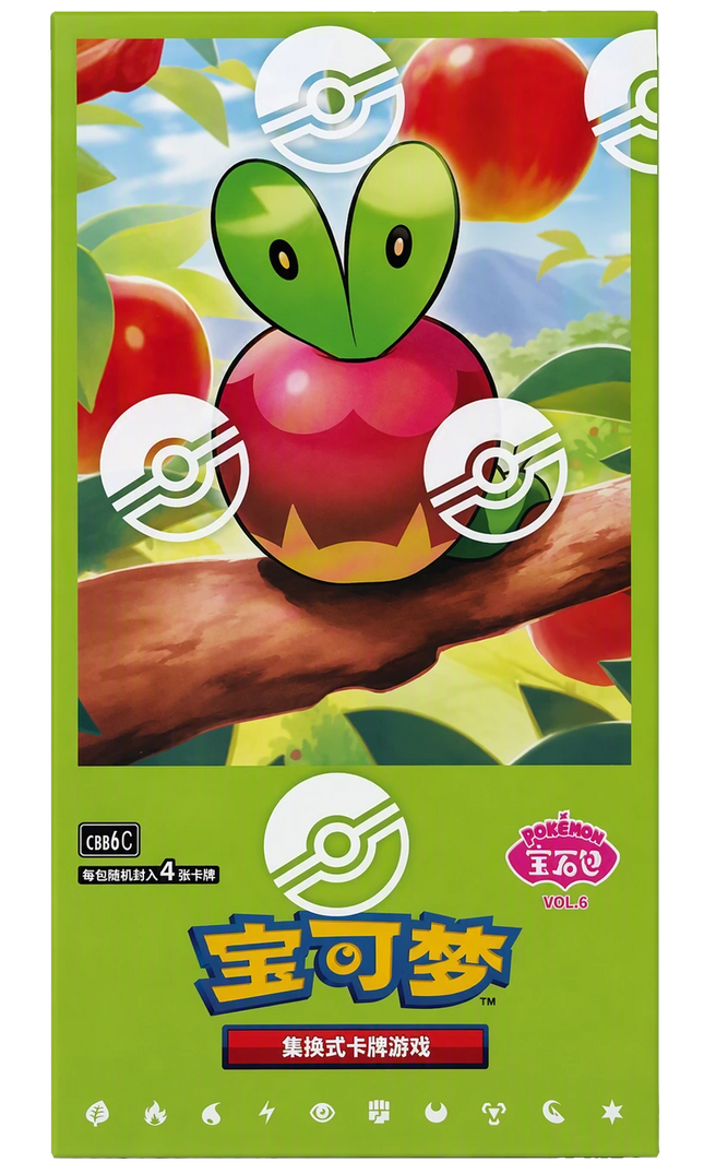 Pokemon TCG - Scarlet & Violet - Gem Pack Vol. 6 (CBB6C) - Booster Box (Cinese Semplificato)