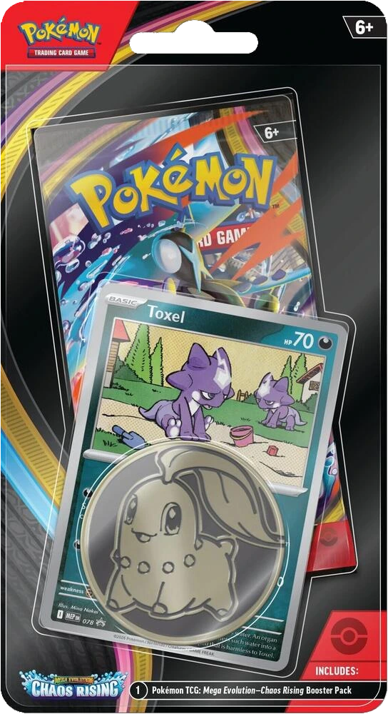 Pokemon TCG - Mega Evolution - Chaos Rising (ME4) - Checklane Blister (Inglese)