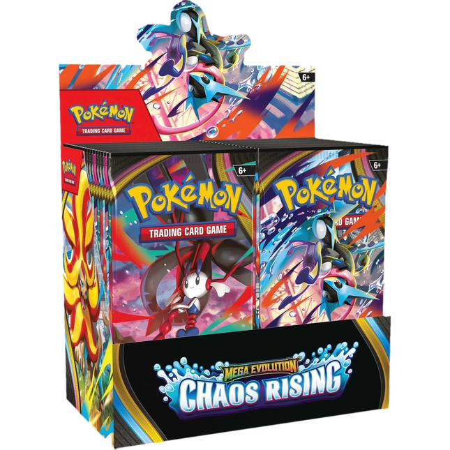 Pokemon TCG - Mega Evolution - Chaos Rising (ME4) - Booster Box (Inglese)