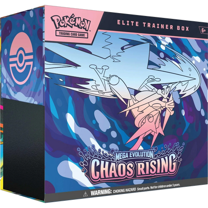 Pokemon TCG - Mega Evolution - Chaos Rising (ME4) - Elite Trainer Box (Inglese)