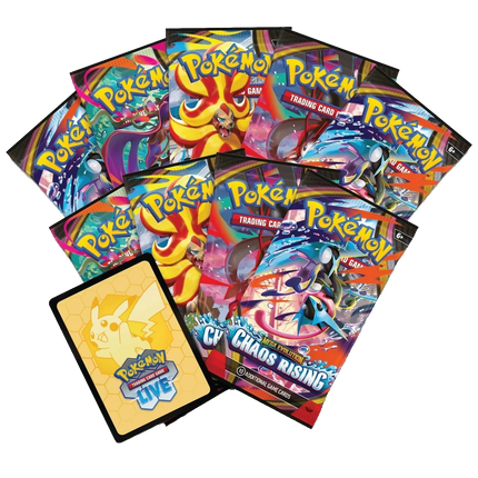 Pokemon TCG - Mega Evolution - Chaos Rising (ME4) - Elite Trainer Box (Inglese)