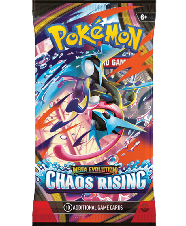 Pokemon TCG - Mega Evolution - Chaos Rising (ME4) - Booster Pack (Inglese)