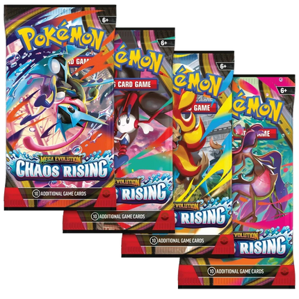 Pokemon TCG - Mega Evolution - Chaos Rising (ME4) - Booster Pack (Inglese)