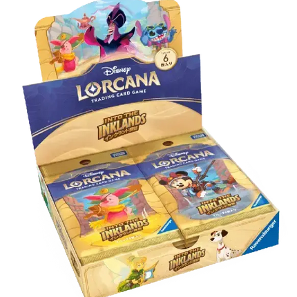 Disney Lorcana - Into the Inklands (Set 3) - Booster Box (Giapponese)