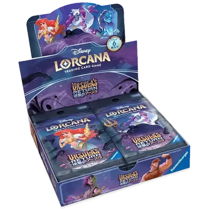 Disney Lorcana - Ursula's Return (Set 4) - Booster Box (Giapponese)