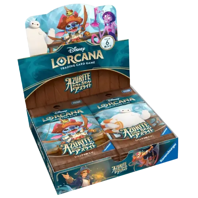 Disney Lorcana - Azurite Sea (Set 6) - Booster Box (Giapponese)