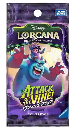 Disney Lorcana - Attack of the Vine! (Set 13) - Booster Pack (Giapponese)