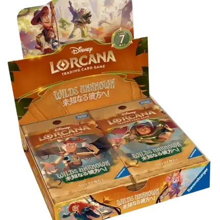 Disney Lorcana - Wilds Unknown (Set 12) - Booster Box (Giapponese)
