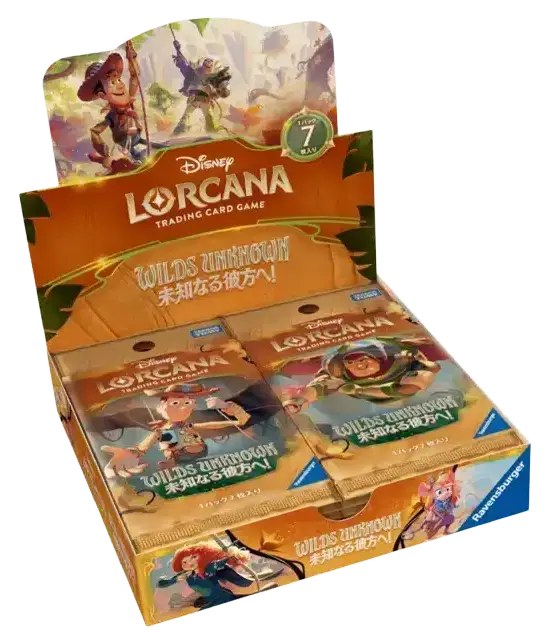 Disney Lorcana - Wilds Unknown (Set 12) - Booster Box (Giapponese)