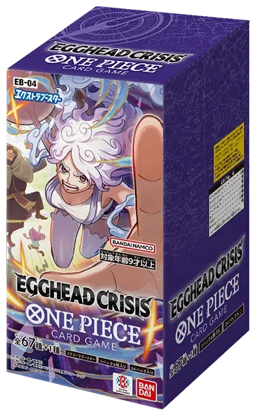 One Piece Card Game Egghead Crisis EB-04 Booster Box Japanese