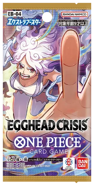 One Piece Card Game Egghead Crisis EB-04 Booster Pack Japanese