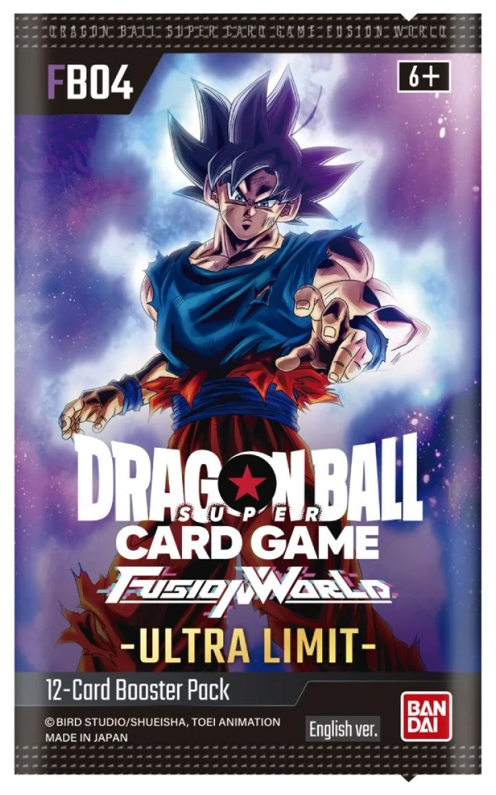 Dragon Ball Super Card Game Fusion World Ultra Limit FB04 Booster Pack
