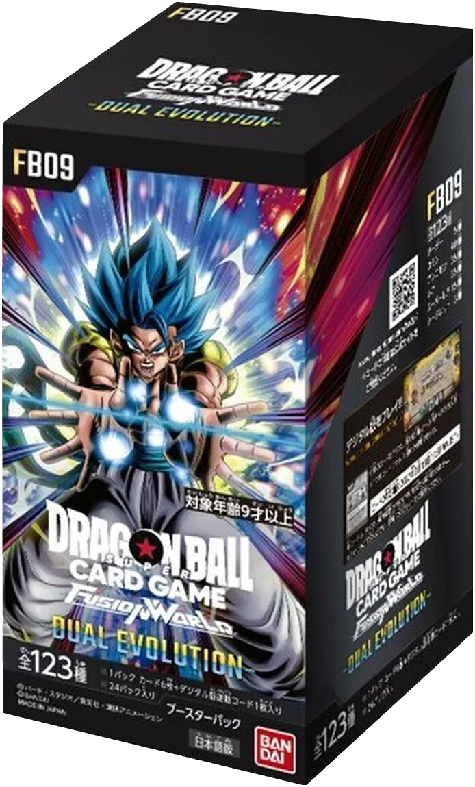 Dragon Ball Super Card Game Fusion World Dual Evolution FB09 Japanese Booster Box