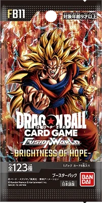 Dragon Ball Super Card Game Fusion World Brightness of Hope FB11 Japanese Booster Pack