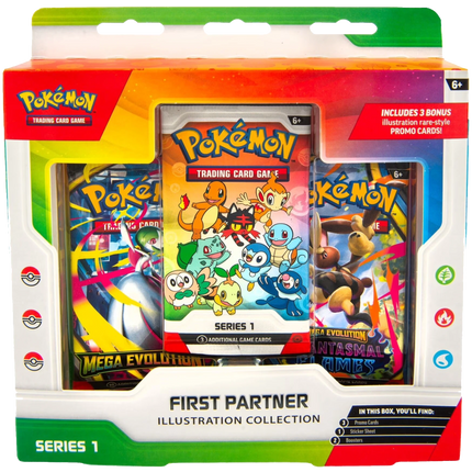 Pokemon TCG - First Partner Illustration Collection - Series 1 (Inglese)