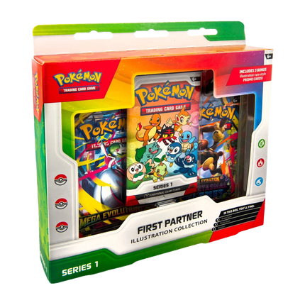 Pokemon TCG - First Partner Illustration Collection - Series 1 (Inglese)
