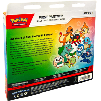 Pokemon TCG - First Partner Illustration Collection - Series 1 (Inglese)