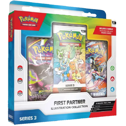 Pokemon TCG - First Partner Illustration Collection - Series 3 (Inglese)