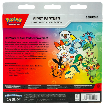 Pokemon TCG - First Partner Illustration Collection - Series 2 (Inglese)