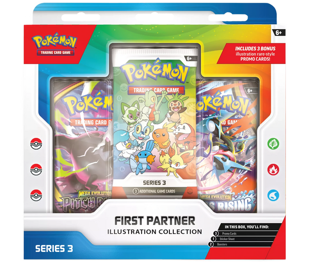 Pokemon TCG - First Partner Illustration Collection - Series 3 (Inglese)