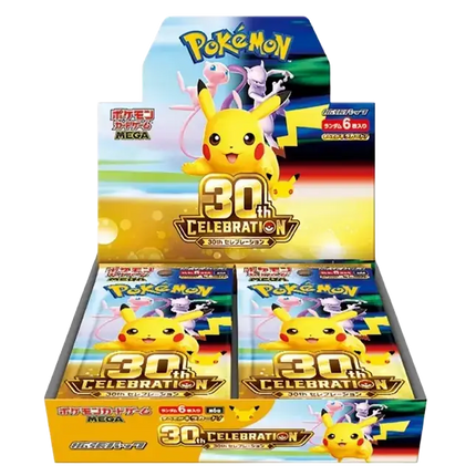 Pokemon TCG - Mega Evolution - 30th CELEBRATION (M6a) - Booster Box (Giapponese) [Preordine]
