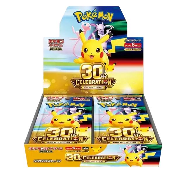 Pokemon TCG - Mega Evolution - 30th CELEBRATION (M6a) - Booster Box (Giapponese) [Preordine]