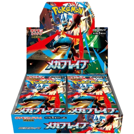 Pokemon TCG - Mega Evolution - Mega Brave (M1L) - Booster Box (Giapponese)