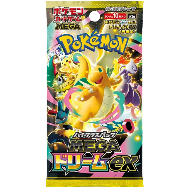 Pokemon TCG - Mega Evolution - MEGA Dream ex (M2a) - Booster Pack (Giapponese)