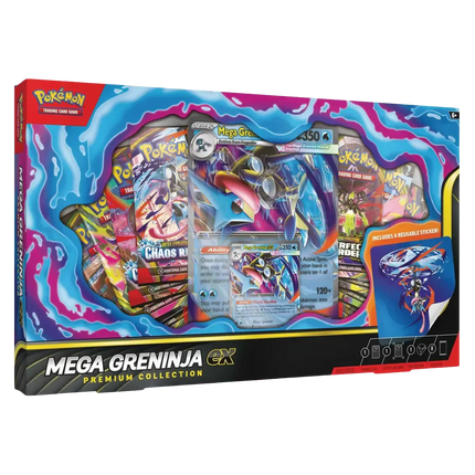 Pokemon TCG - Mega Greninja ex Premium Collection (Inglese)