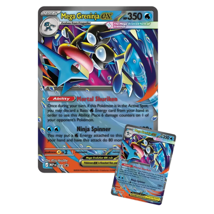 Pokemon TCG - Mega Greninja ex Premium Collection (Inglese)