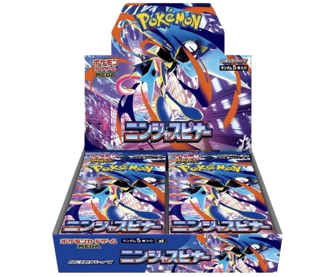 Pokemon TCG - Mega Evolution - Ninja Spinner (M4) - Booster Box (Giapponese)
