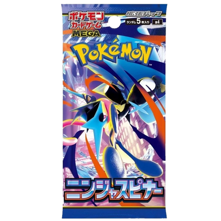 Pokemon TCG - Mega Evolution - Ninja Spinner (M4) - Booster Pack (Giapponese)