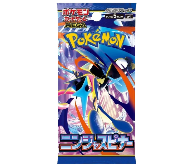 Pokemon TCG - Mega Evolution - Ninja Spinner (M4) - Booster Pack (Giapponese)