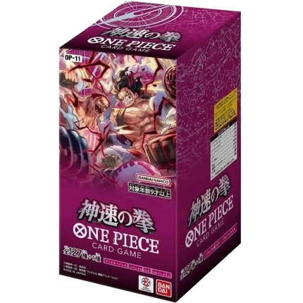 One Piece Card Game - A Fist of Divine Speed (OP-11) - Booster Box (Giapponese)