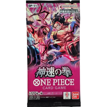 One Piece Card Game - A Fist of Divine Speed (OP-11) - Booster Box (Giapponese)