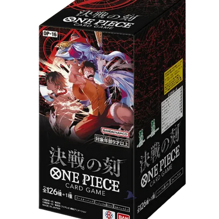 One Piece Card Game - The Moment of Decisive Battle (OP-16) - Booster Box (Giapponese)