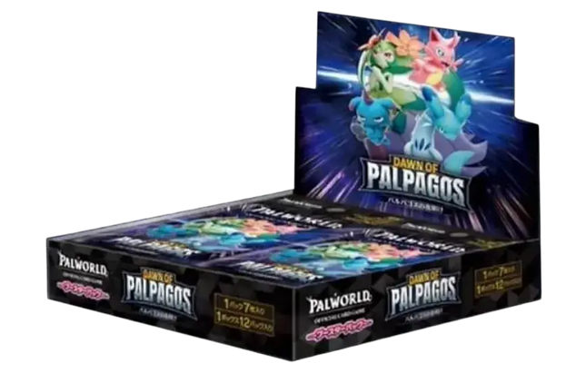 Palworld OCG - Dawn of Palpagos (BP01) - First Edition Booster Box (Giapponese)