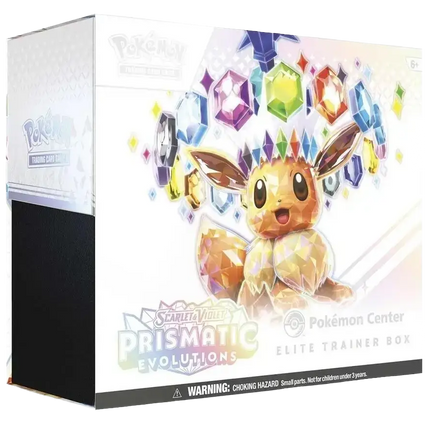 Pokemon TCG - Scarlet & Violet - Prismatic Evolutions - Pokemon Center Elite Trainer Box (Inglese)