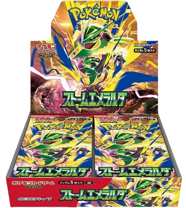 Pokemon TCG - Mega Evolution - Storm Emeralda (M6) - Booster Box (Giapponese)