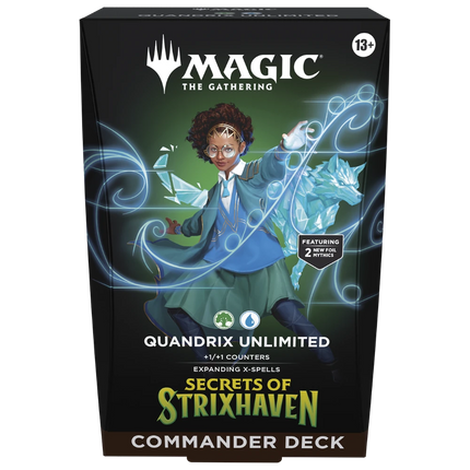 Magic: The Gathering - Secrets of Strixhaven - Quandrix Unlimited Commander Deck (Inglese)