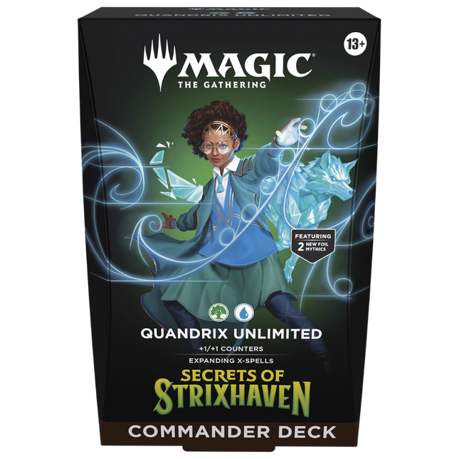 Magic: The Gathering - Secrets of Strixhaven - Quandrix Unlimited Commander Deck (Inglese)