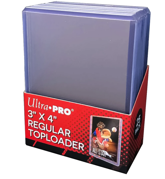 Ultra PRO - Regular Toploaders 3" x 4" (confezione da 25)