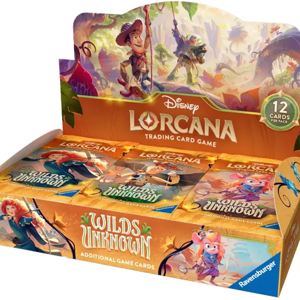 Disney Lorcana - Wilds Unknown (Set 12) - Booster Box (Inglese)