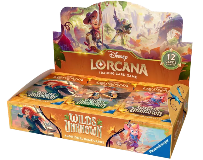 Disney Lorcana - Wilds Unknown (Set 12) - Booster Box (Inglese)